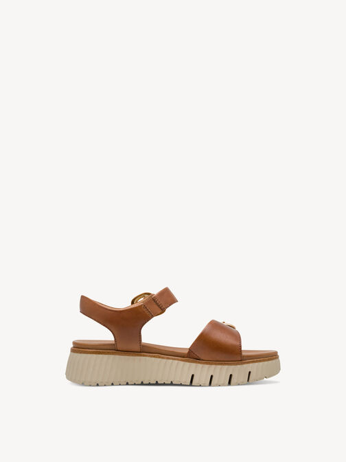 sandal, COGNAC NAPPA, hi-res