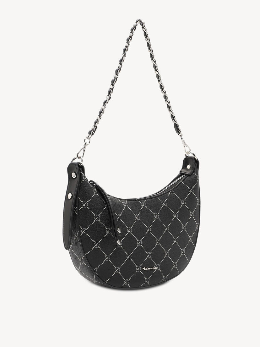 Handtas - zwart, black, hi-res