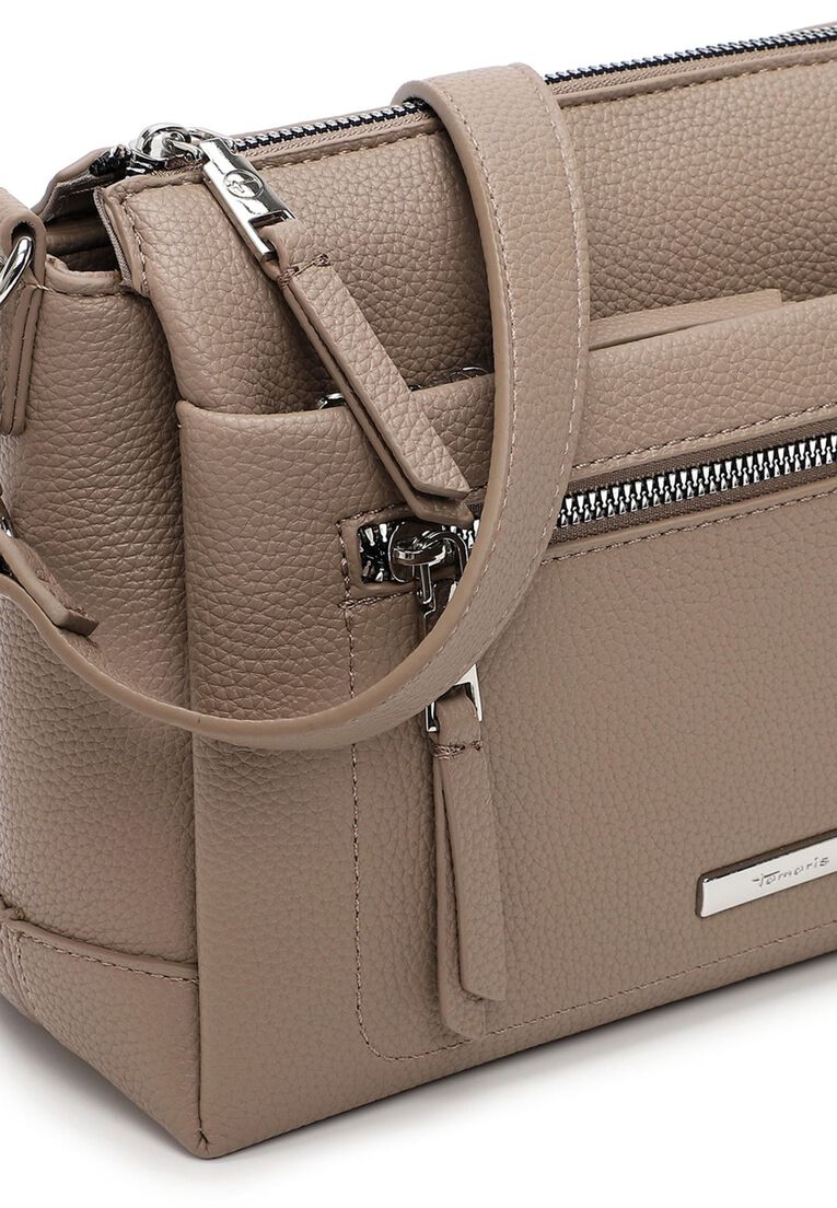 Schoudertas - bruin, taupe, hi-res