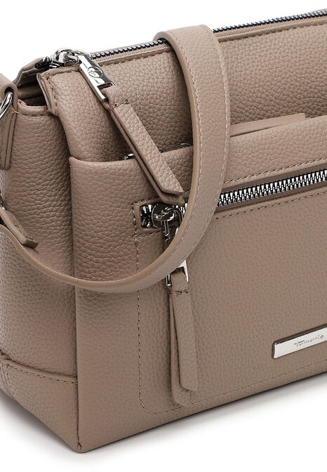 Torba na ramię, taupe, hi-res