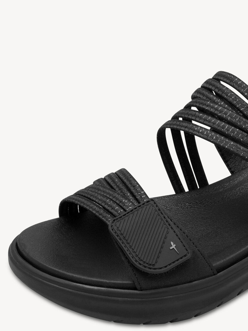 Sandaal, BLACK UNI, hi-res