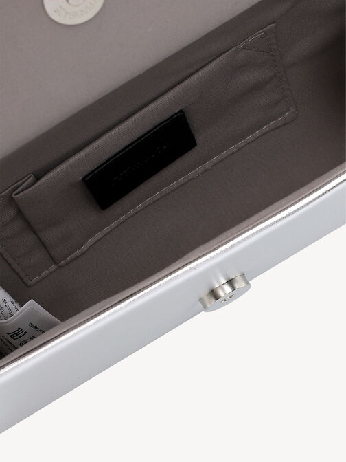 Clutch, silver, hi-res
