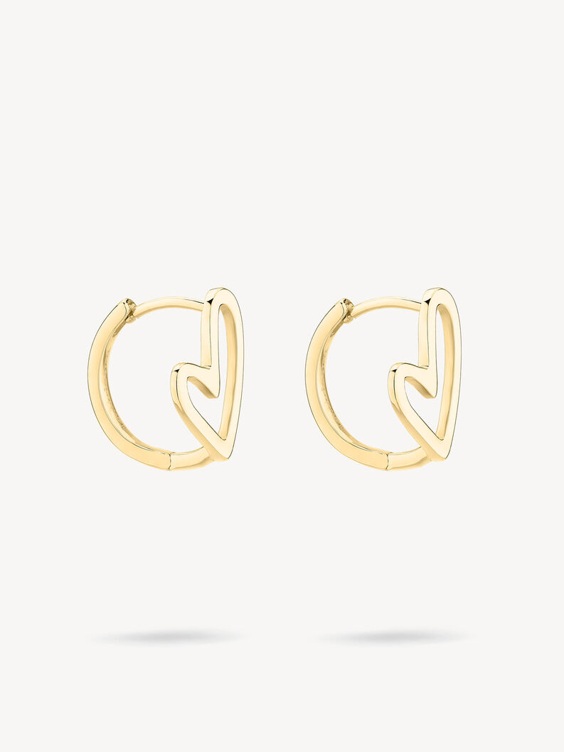 Earrings - gold, gold, hi-res