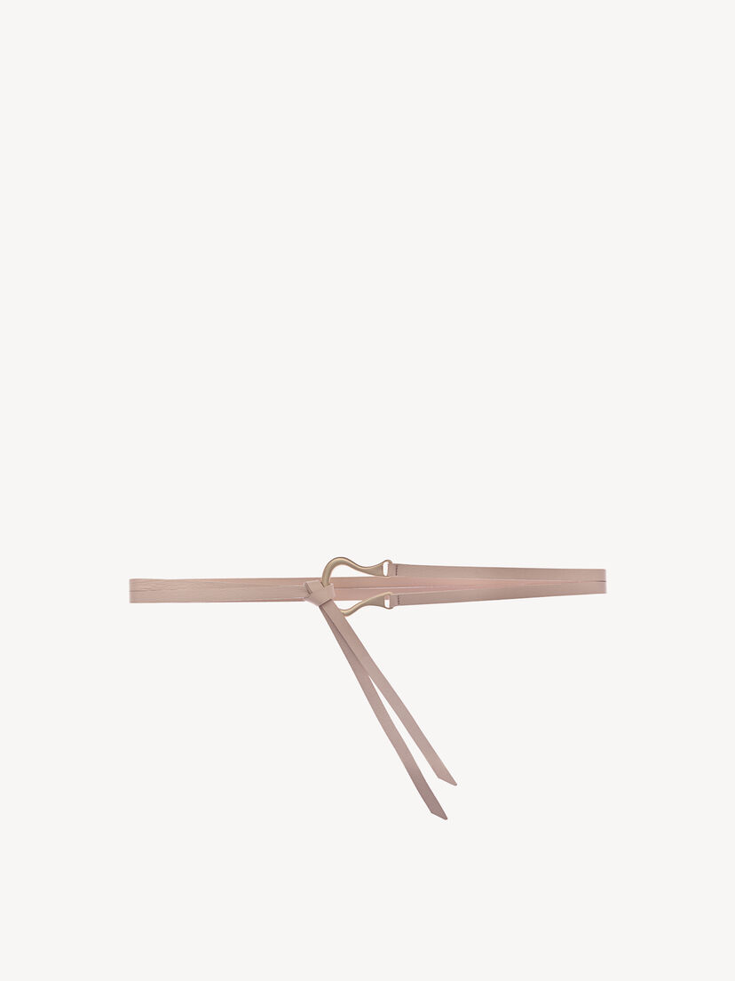 Leren Riem - beige, Creme, hi-res