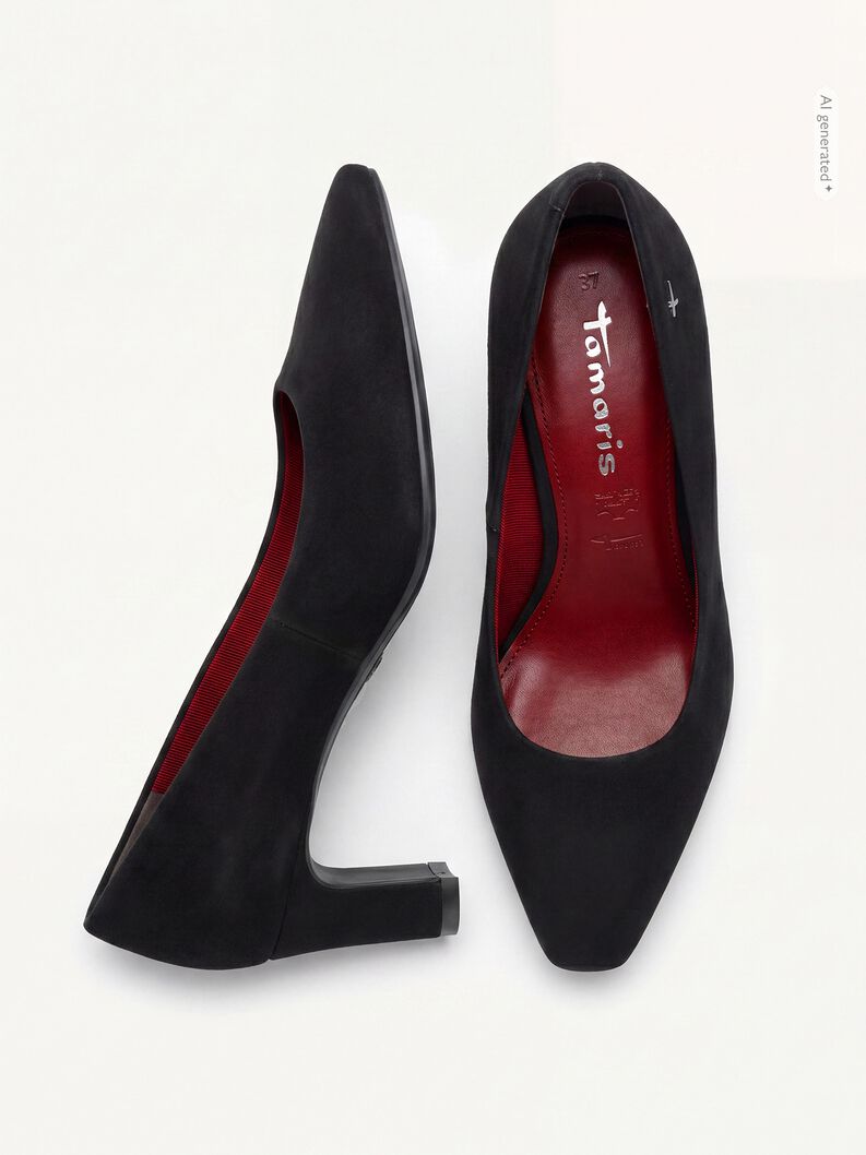 Escarpin, BLACK, hi-res