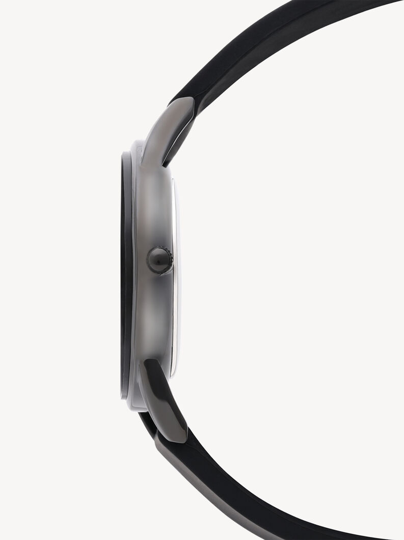 Uhr, schwarz-gun sunray, hi-res