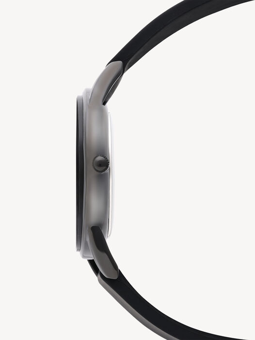 Horloge, schwarz-gun sunray, hi-res