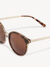Sunglasses - brown, braun gemustert-gold, hi-res