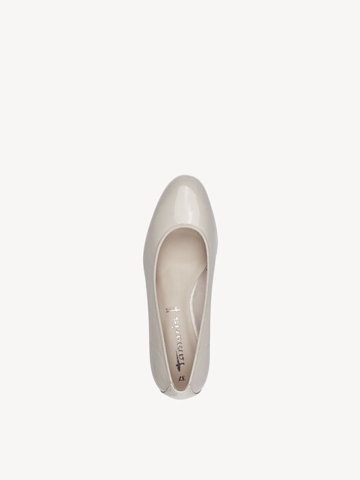 Sleehakpumps, beige, hi-res
