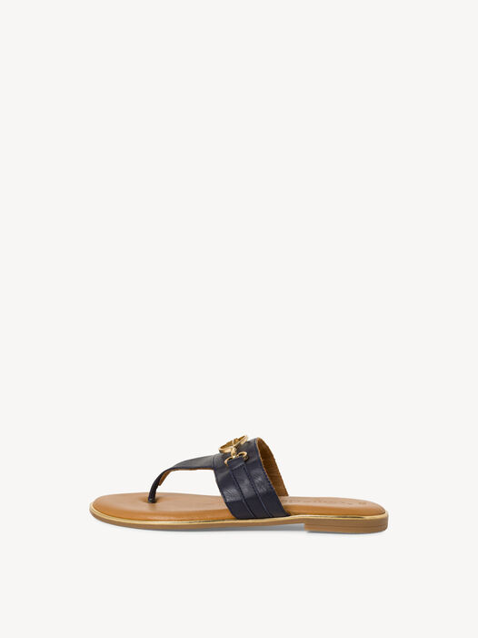 Flip Flops, NAVY, hi-res