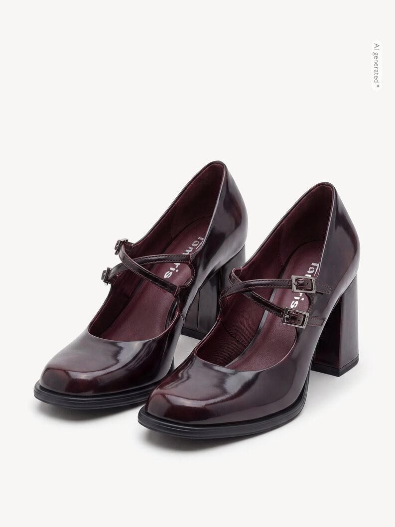 pumps, MERLOT, hi-res