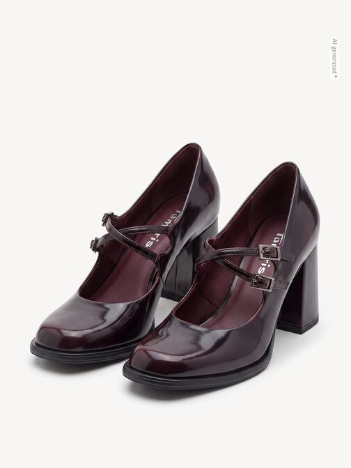 Pumps, MERLOT, hi-res