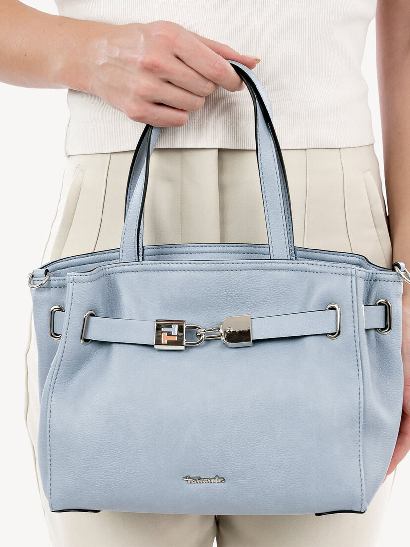 Handtas - blauw, crystal blue, hi-res