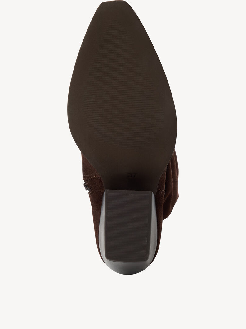 Bottes en cuir - marron, 304, hi-res