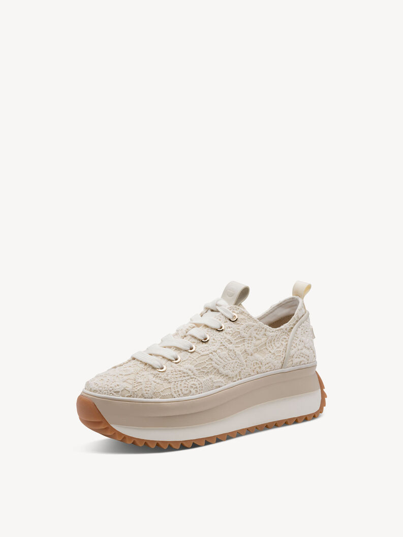 Sneaker - beige, IVORY MACRAMEE, hi-res