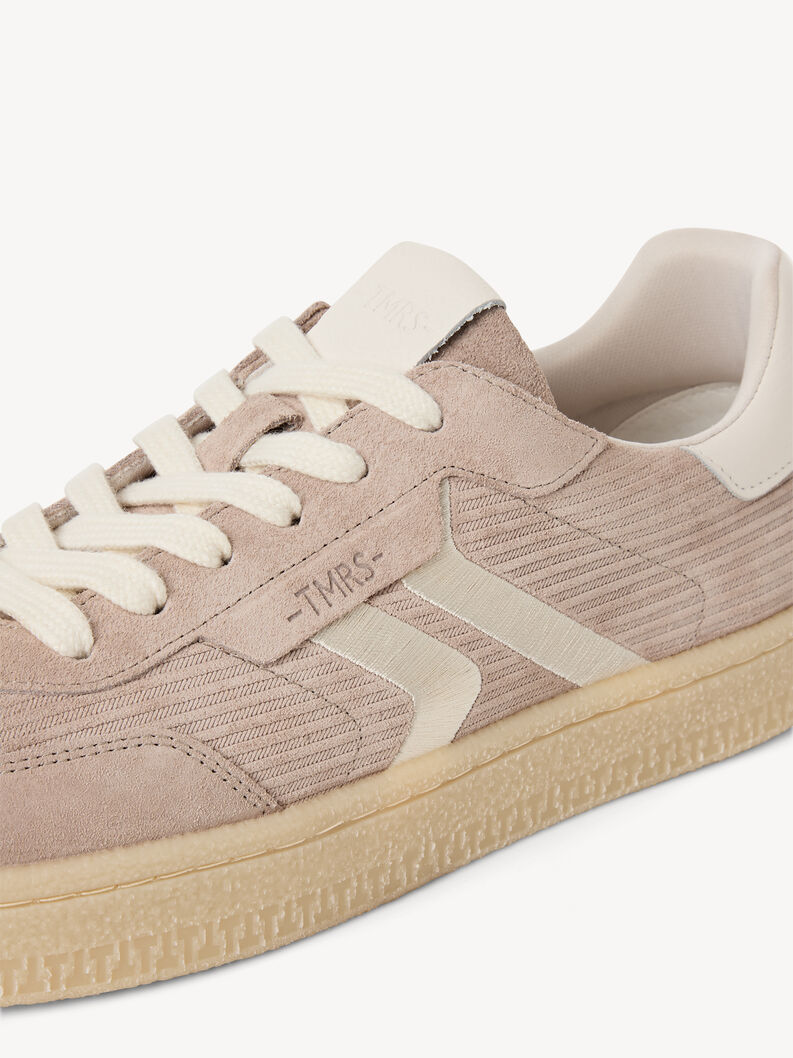 Basket en cuir - beige, TAUPE, hi-res