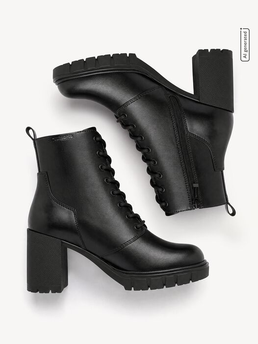 Enkellaarsje, BLACK, hi-res