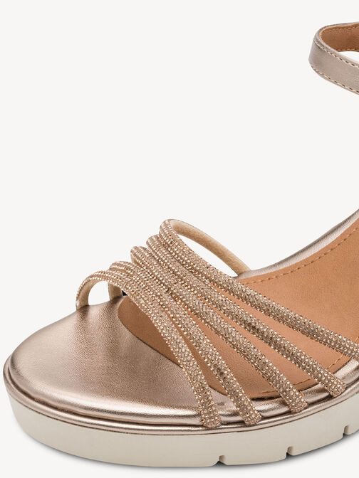 Heeled sandal, BRONCE, hi-res