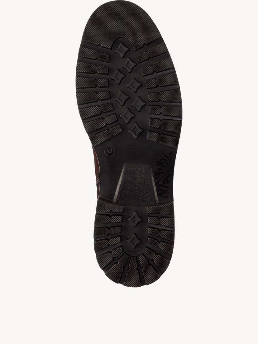 Leren Chelseaboot - bruin, DARK BROWN, hi-res