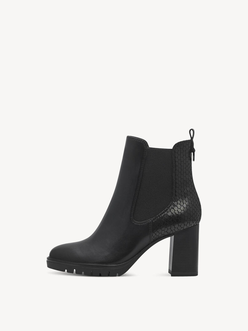 Chelsea boot - black, BLACK/STRUCT., hi-res