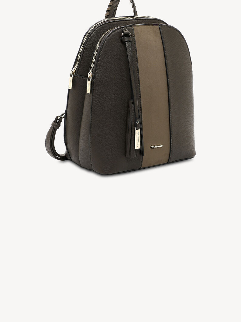 Plecak - brązowy, fango, hi-res