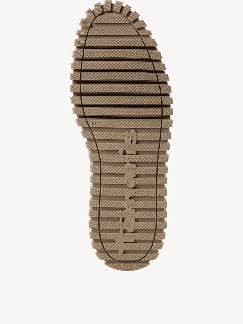 Lederstiefelette - beige, BEIGE, hi-res