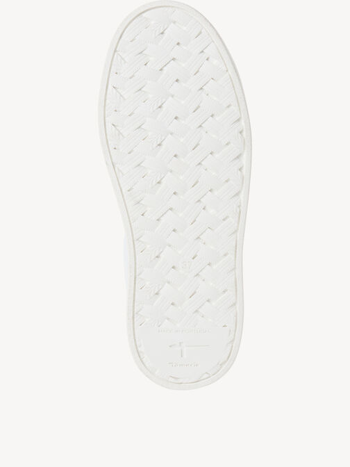 Basket, WHITE LEATHER, hi-res