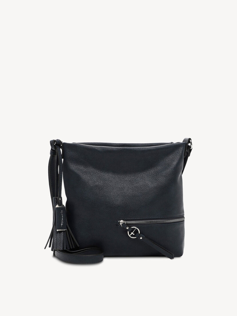 Schoudertas - blauw, blue, hi-res