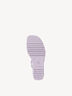 Leather Heeled sandal - purple, LILAC UNI, hi-res