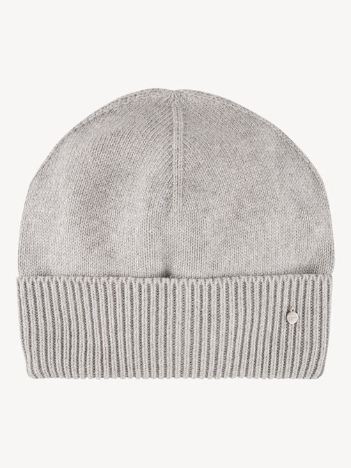 Beanie, Light Grey Melange, hi-res