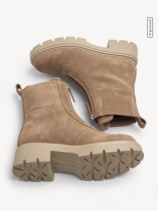 Stiefelette, BEIGE, hi-res