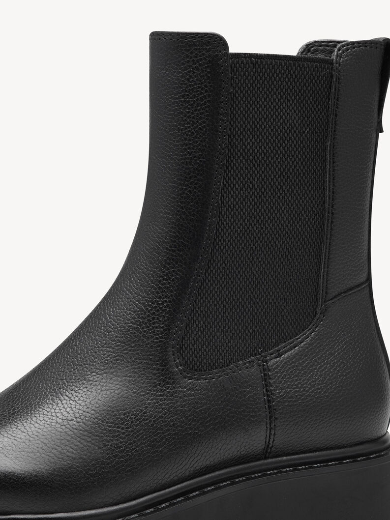 Chelsea boot - sort, BLACK, hi-res