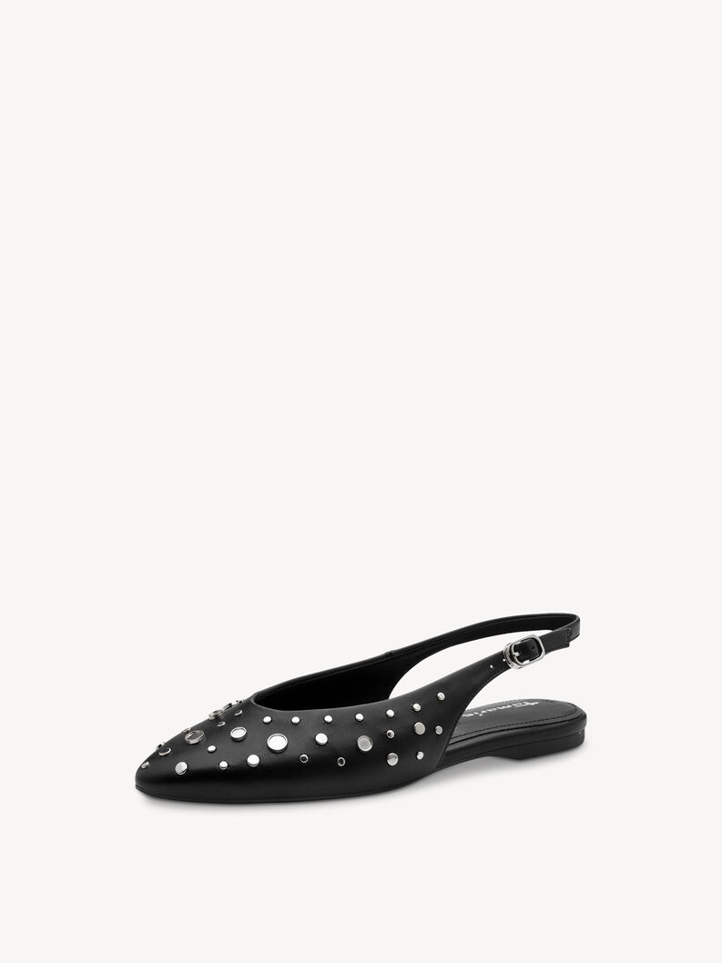 Slingpumps - zwart, BLACK, hi-res