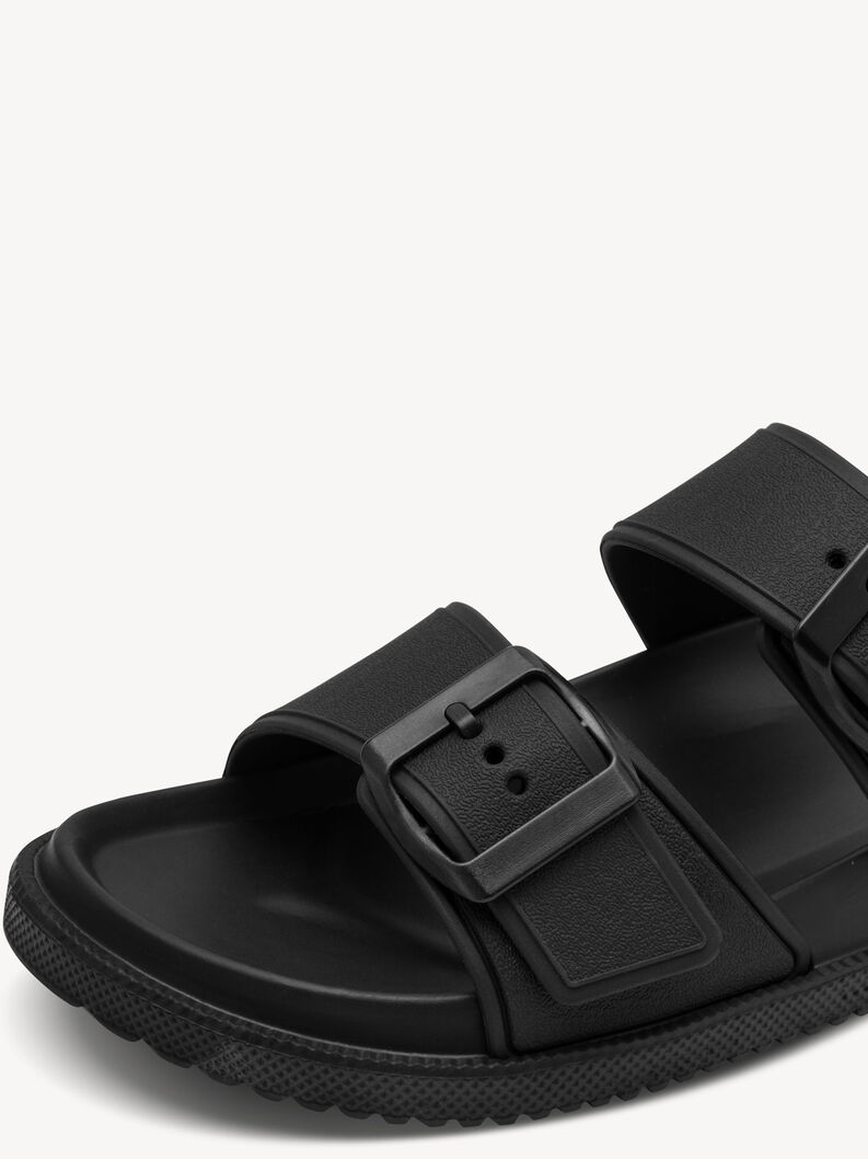 Pantofle - čern&aacute;, BLACK, hi-res