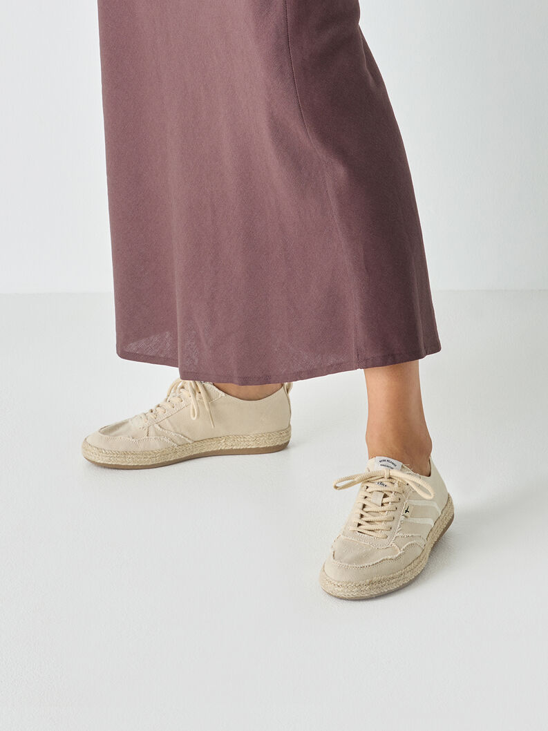 Sneaker - beige, IVORY, hi-res