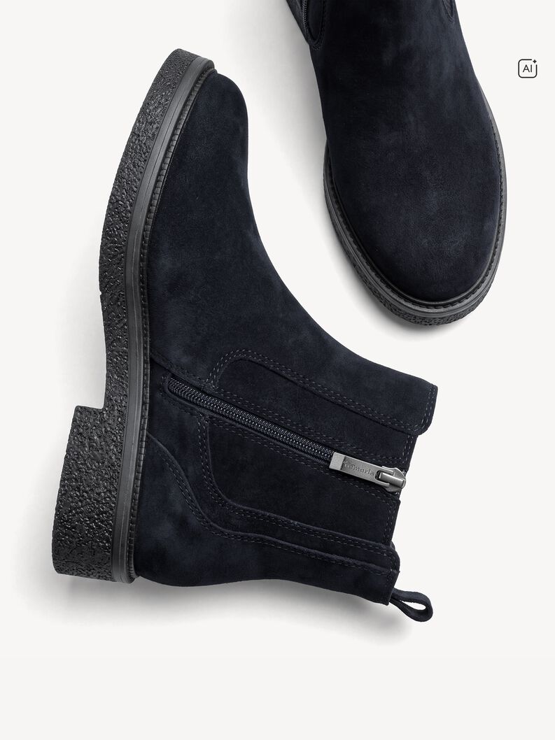 Chelsea boot, NAVY, hi-res