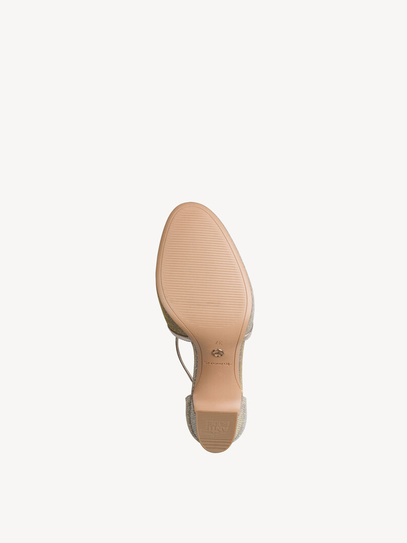 Pumps - metallic, LT.GOLD GLAM, hi-res