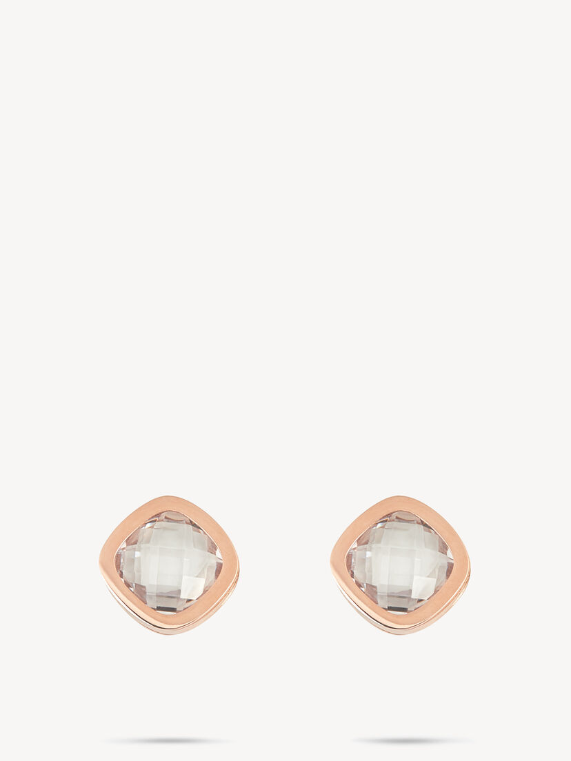 Oorringen, ros&eacute;gold, hi-res
