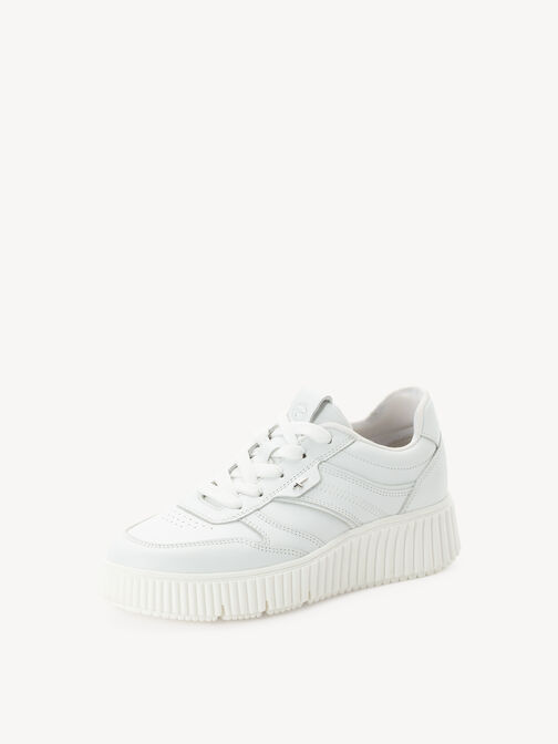 Basket, WHITE LEATHER, hi-res