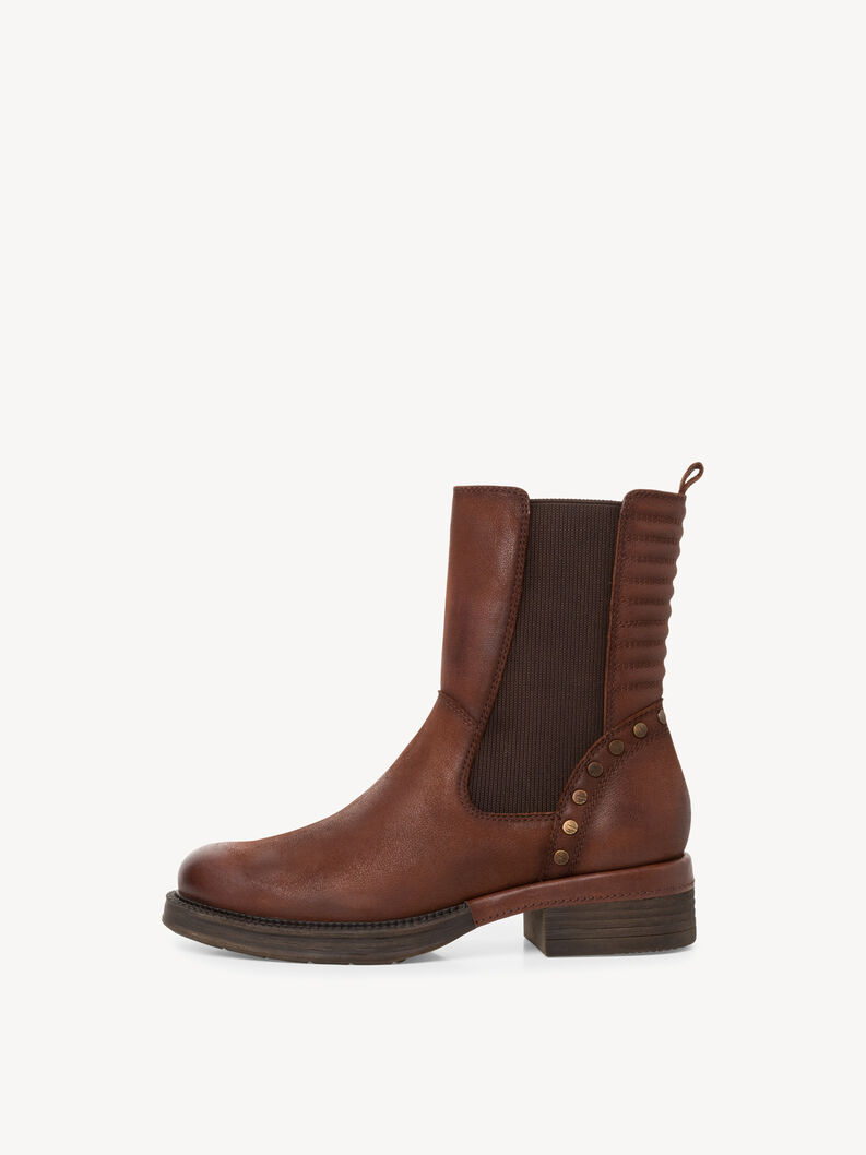 Leather Chelsea boot - brown, MOCCA, hi-res