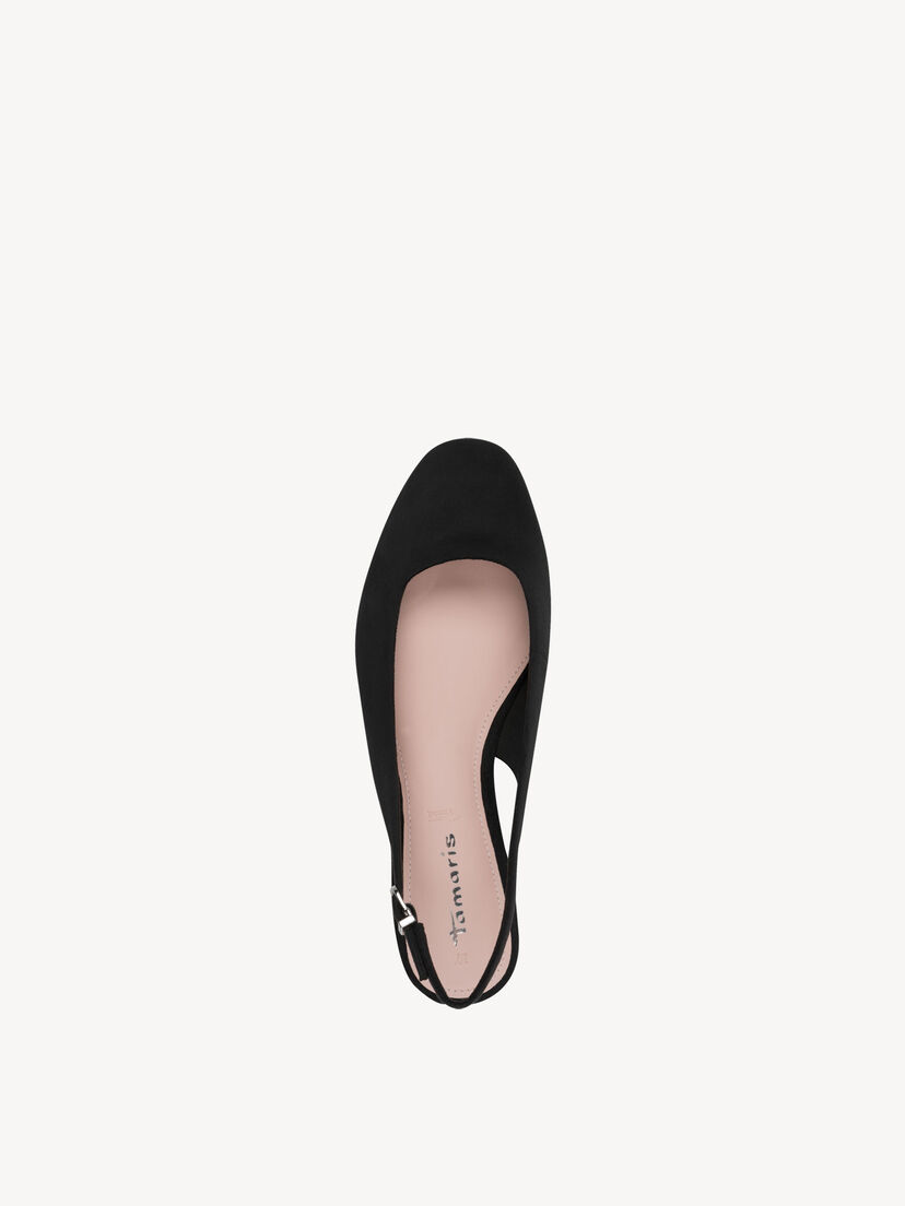 Slingpumps, BLACK, hi-res