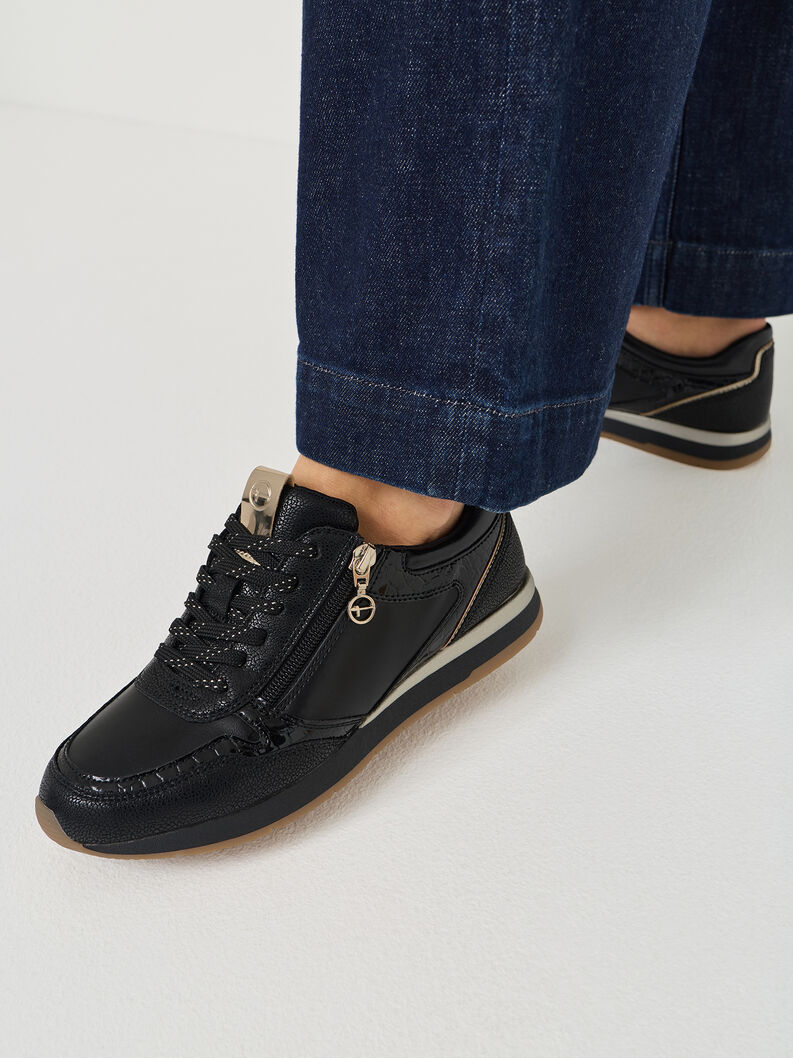 Sneaker - nero, BLACK COMB, hi-res