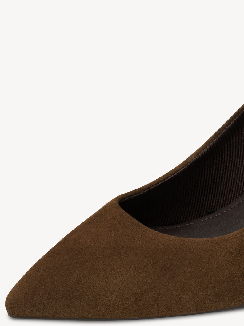 Lederpumps - braun, MOCCA, hi-res