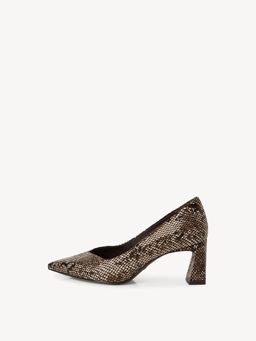 Pumps, BLACK SNAKE, hi-res