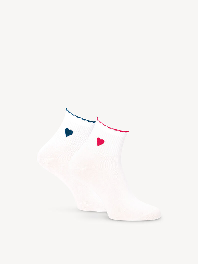 Socks 2-pack - multicolor, fuxia/navy, hi-res
