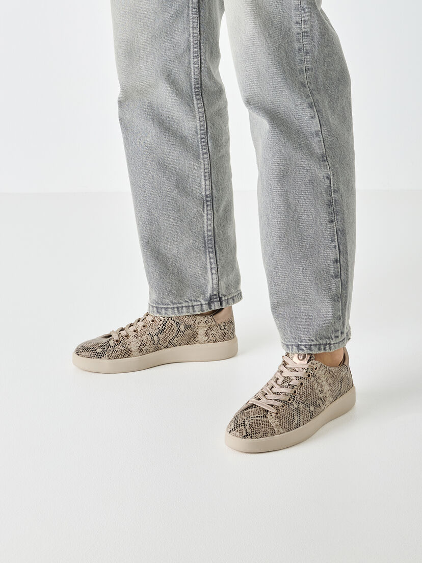 Sneaker - beige, BEIGE SNAKE, hi-res