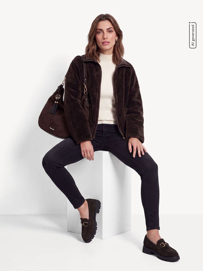 Lederslipper, MOCCA SUEDE, hi-res