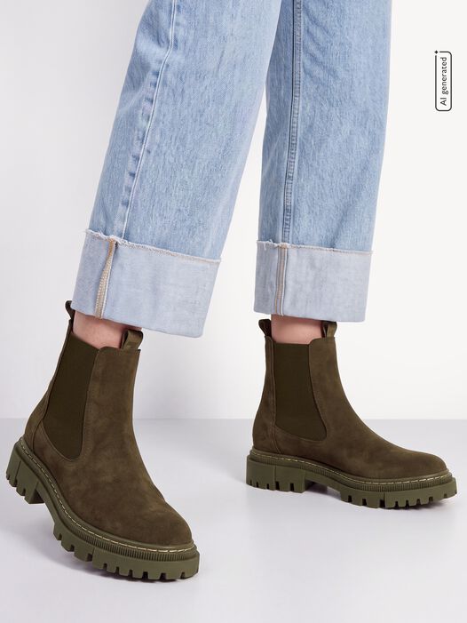 Chelseaboot, OLIVE, hi-res
