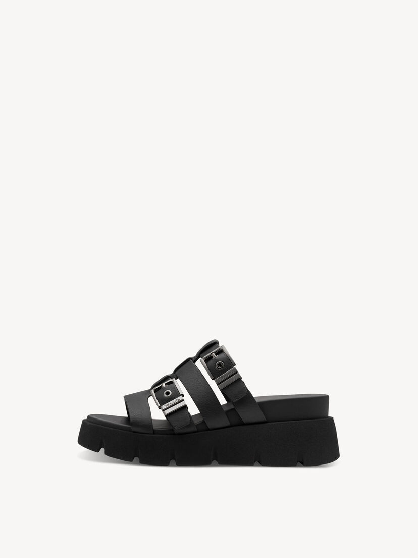 Slipper, BLACK, hi-res