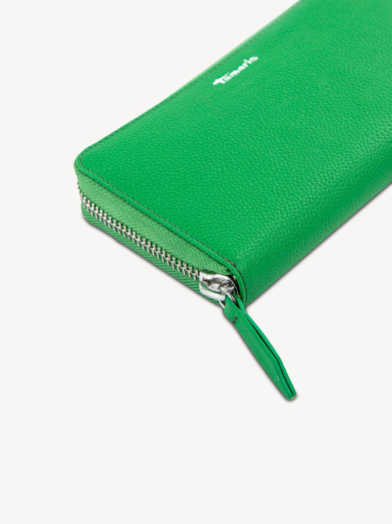 Leren Portemonnee - groen, apple, hi-res